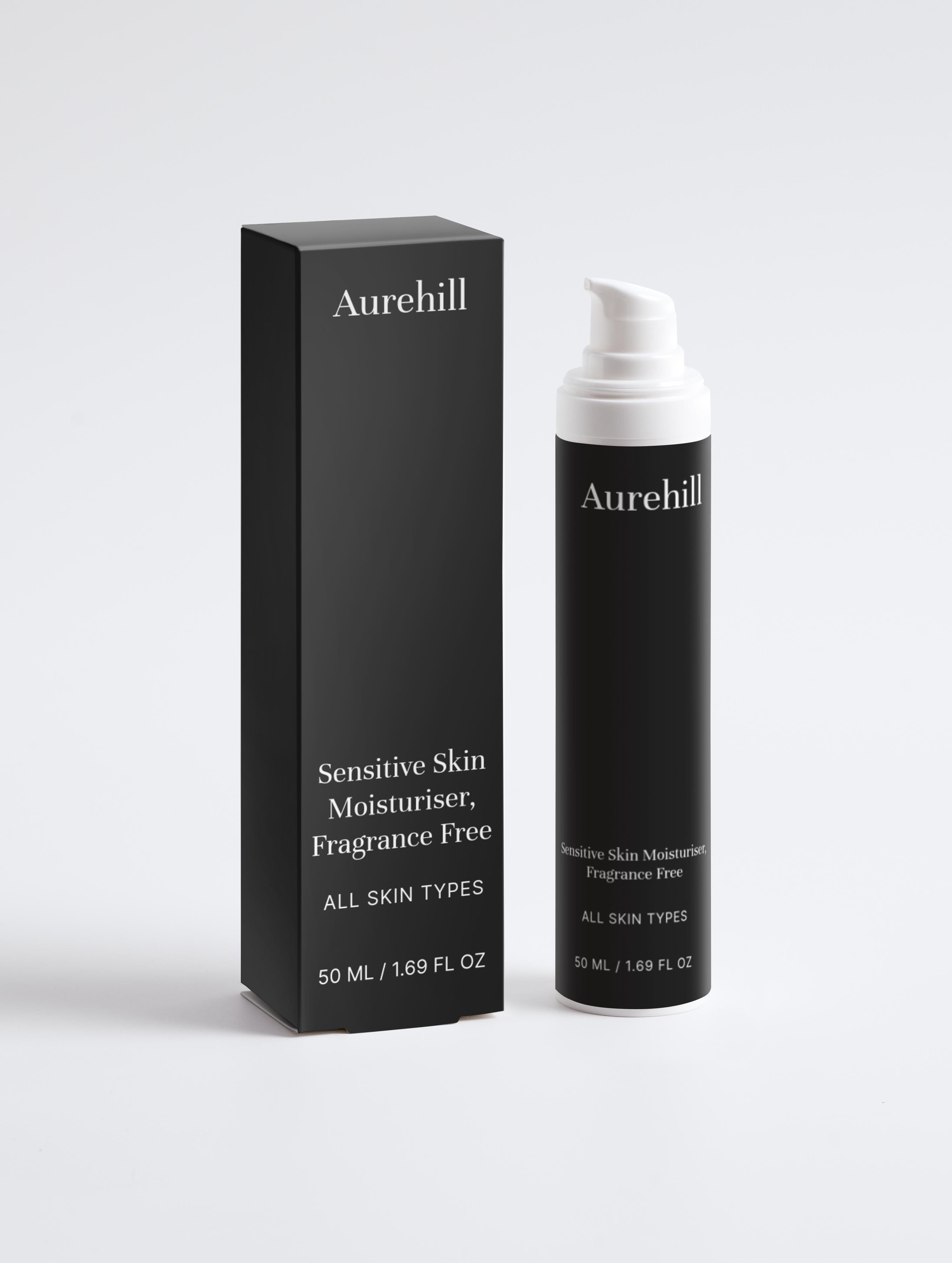 Aurehill Sensitive Skin Moisturizer, Fragrance Free